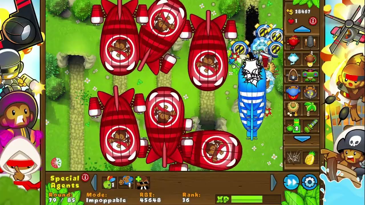 BTD5 - Tunnels Impoppable (Rank 35) (NAPSFRILLS)
