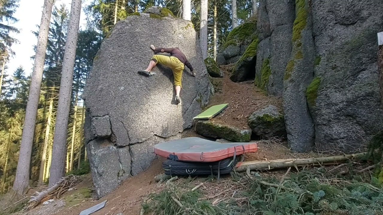 Bouldern Erzgebirge 
