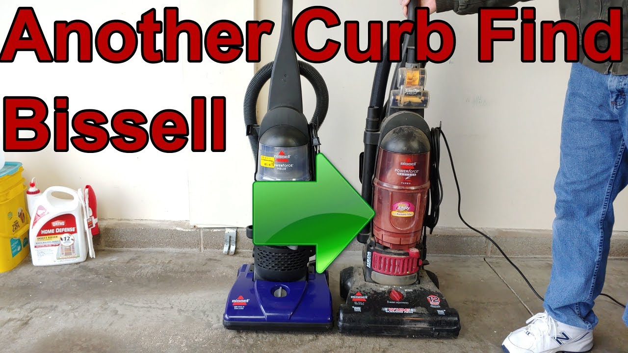 Bissell Powerforce Turbo Curb Find Teardown And Cleaning