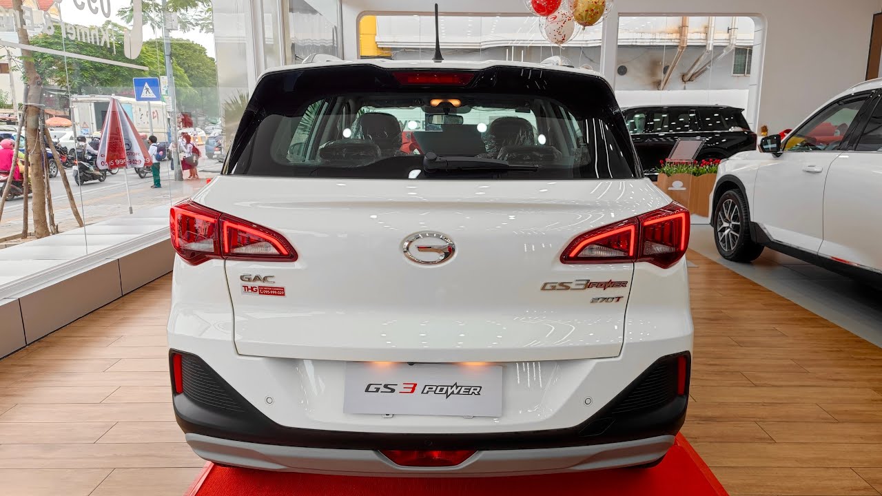 2023 GAC GS3 Power 1.5L - white color SUV | Interior and Exterior