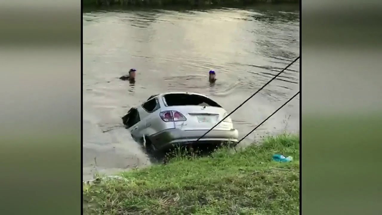 Canal car crash victim still in critical condition