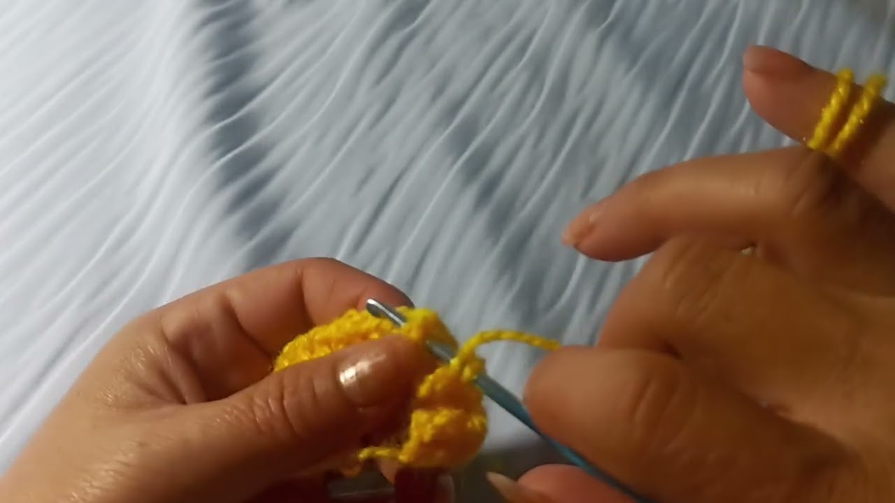 Half double crochet front post and back post crochet stitch 