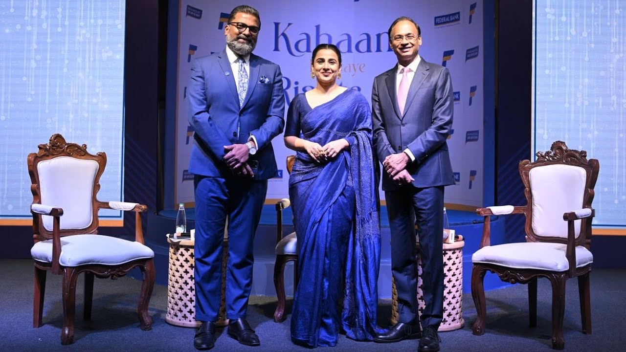 Fireside Chat | Vidya Balan in conversation with KVS Manian & MVS Murthy