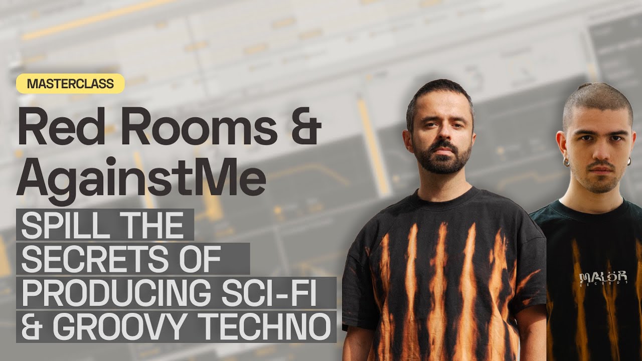 Producing Groove-Driven Sci-Fi Techno with Red Rooms & AgainstMe