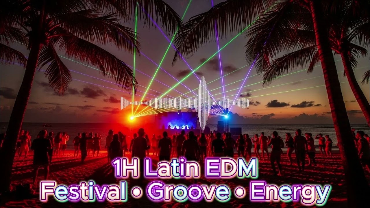 2H Latin EDM Mix 🌴 Non-Stop Groove / EDM Latino para Escuchar sin Parar