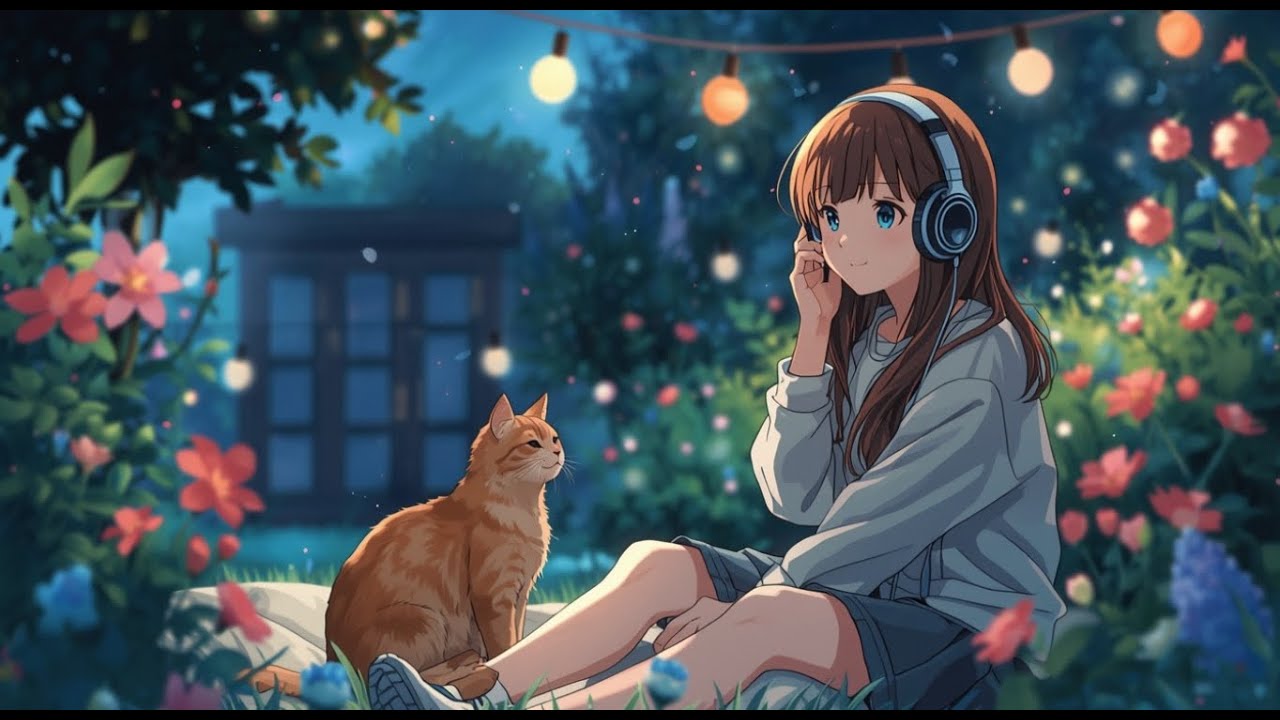 Aurora Glow: Enchanted Garden Lofi for Dreaming Under Cosmic Skies