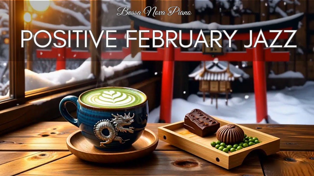Positive February Morning Jazz ☕ Happy Winter Café Jazz, Smooth Bossa Nova & Piano for a Good Mood
