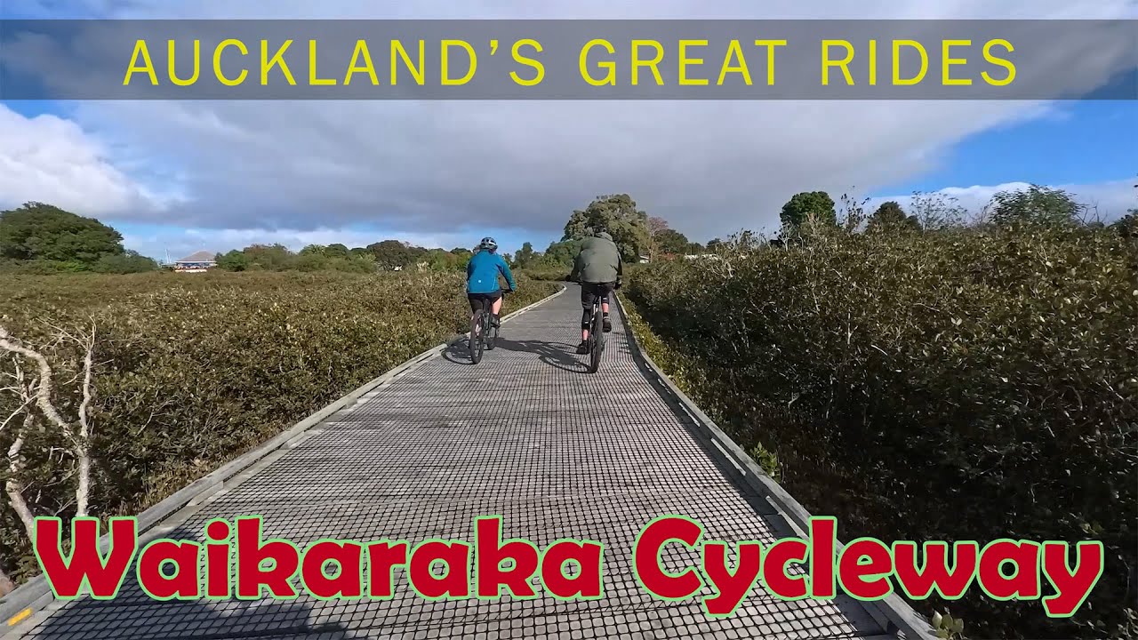 Auckland Great Rides - 05 - Waikaraka Cycleway + Watercare Track (Manukau)