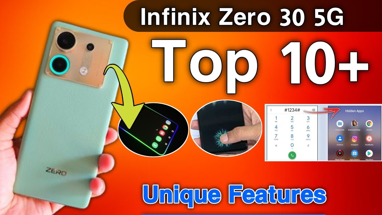 Infinix Zero 30 Tips And Tricks - Xos 13.1 Special Features