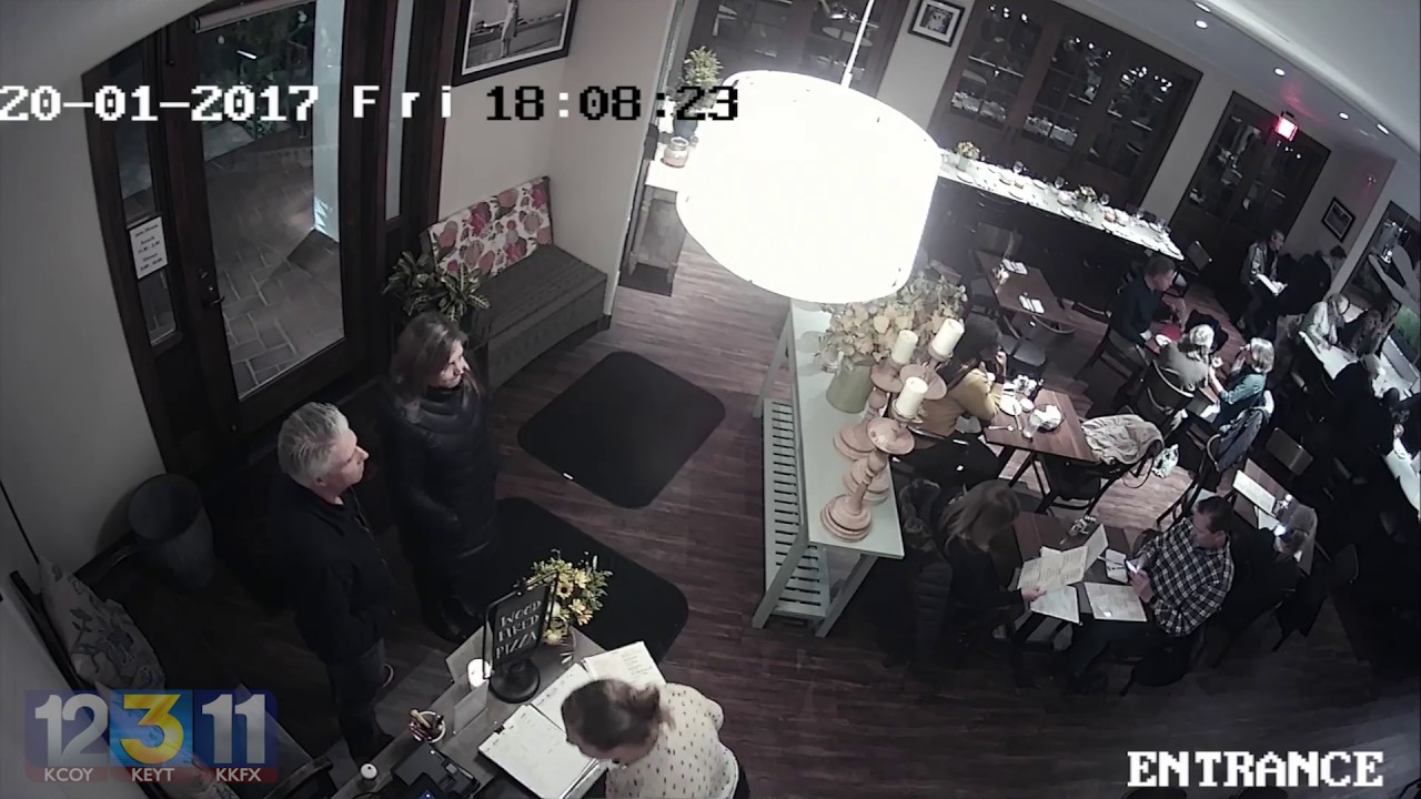 Jane at the Marketplace restaurant surveillance video - FULL RAW