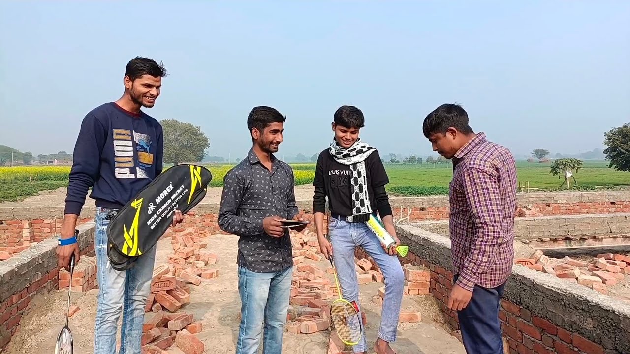 आज लिया है नया बैडमिंटन | RkR Team ka Vlogs 