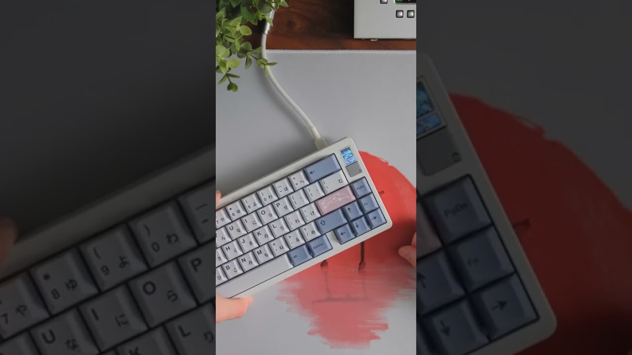 A Keyboard with an OLED Screen!