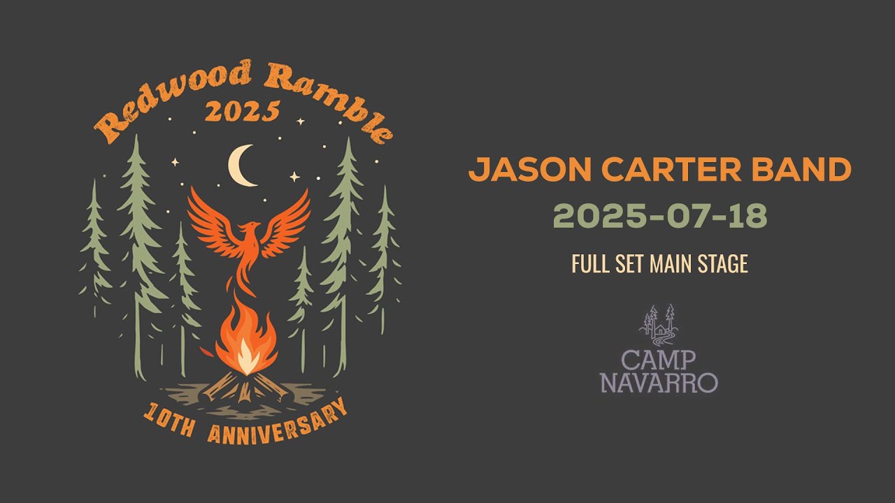 Jason Carter Band at the Redwood Ramble 7/19/25 @redwoodramble