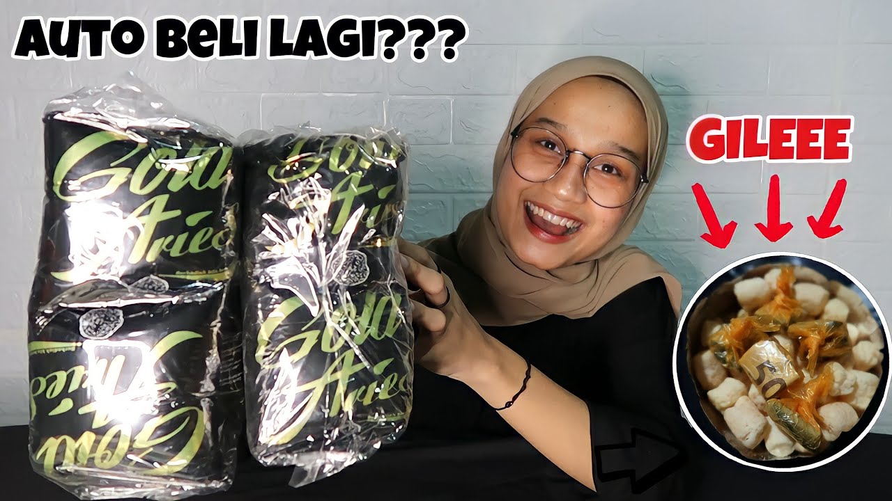 DUITNYA BEJIBUN!! UNBOXING CIKI GOLD ARIES BERHADIAH UANG