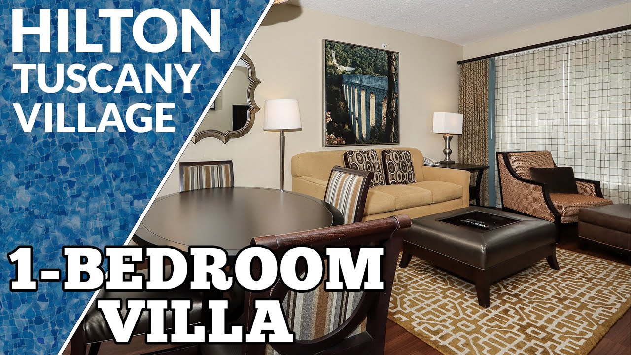 1-Bedroom Villa Tour at Tuscany Village - Hilton Grand Vacations Orlando