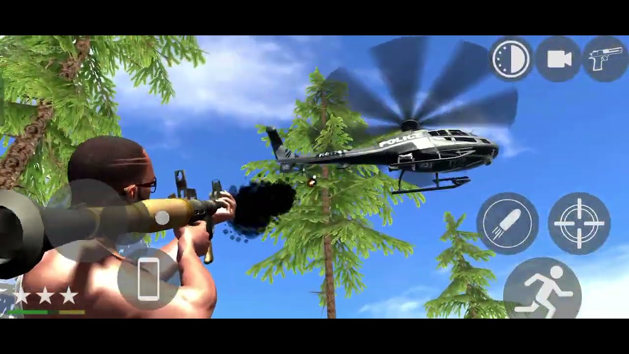 Mobile GTA NEW UPDATE 🔥 | Franklin Police Station Mission & Helicopter Scene! 🚁🚨