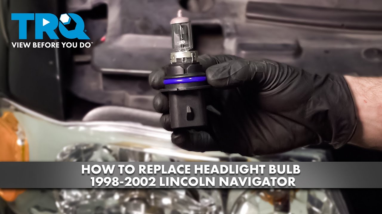 How to Replace Headlight Bulb 1998-2002 Lincoln Navigator