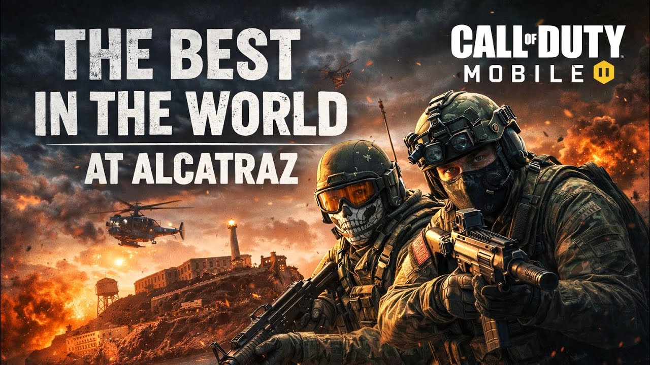 Sobrevivência Extrema em Alcatraz! Caos Total no CODM: Dominando Alcatraz