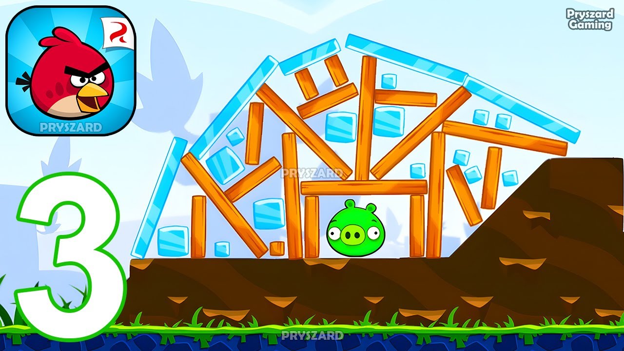 Rovio Classics: Angry Birds - Gameplay Walkthrough Part 3 Poached Eggs (iOS,Android Gameplay)