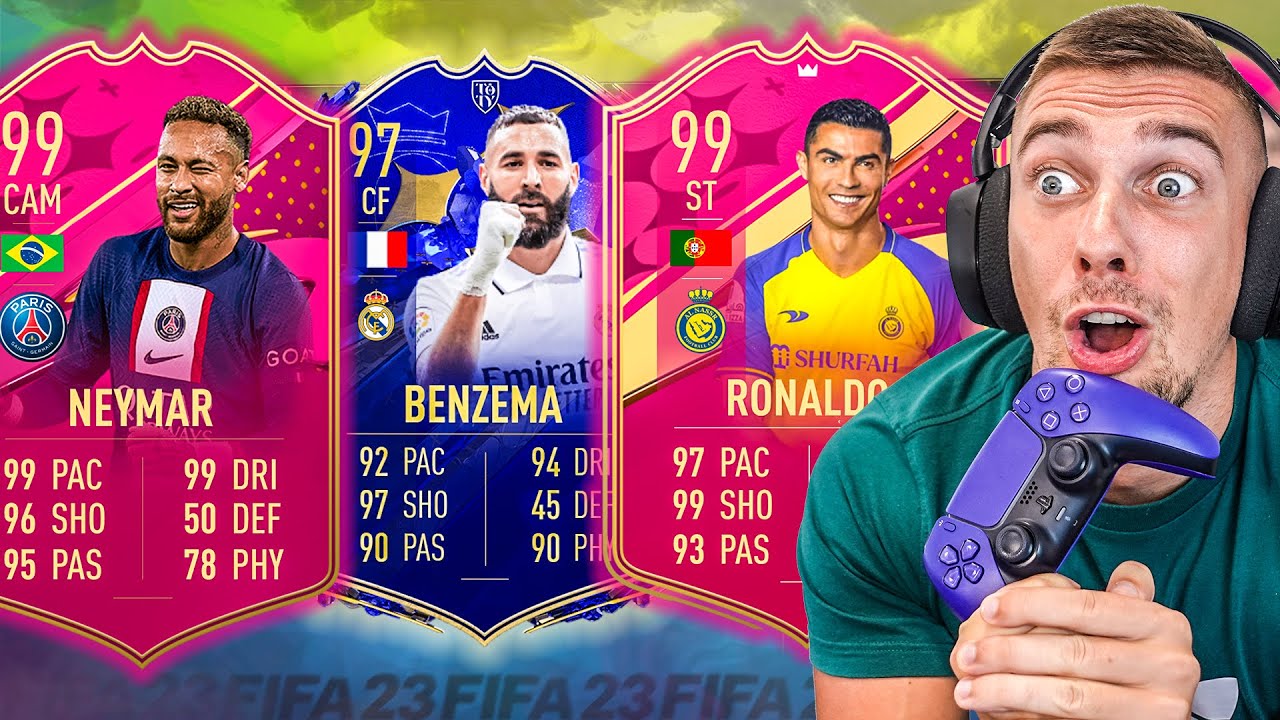 99 NEYMAR I 99 RONALDO U NAJJAČEM FUT DRAFTU DO SADA ! FIFA 23