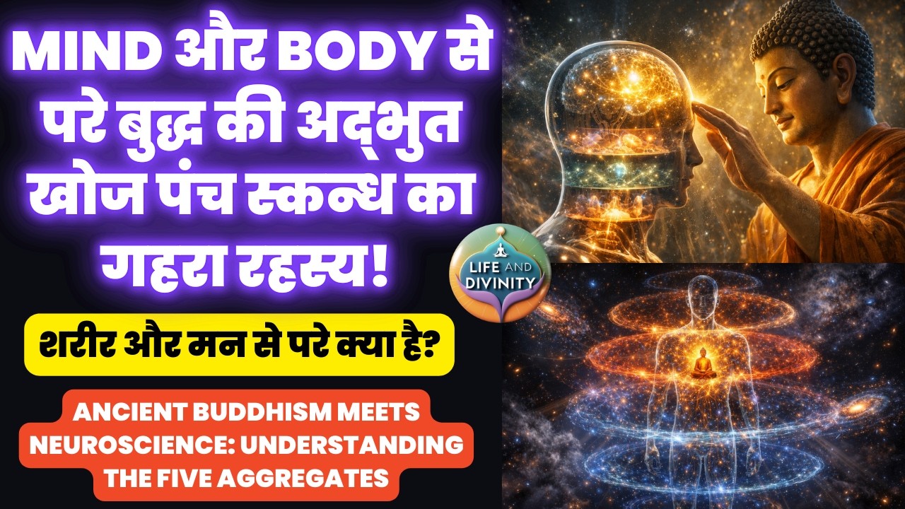 MIND और BODY से परे बुद्ध की अद्भुत खोज पंच स्कन्ध का गहरा रहस्य! शरीर और मन से परे क्या है?#buddha