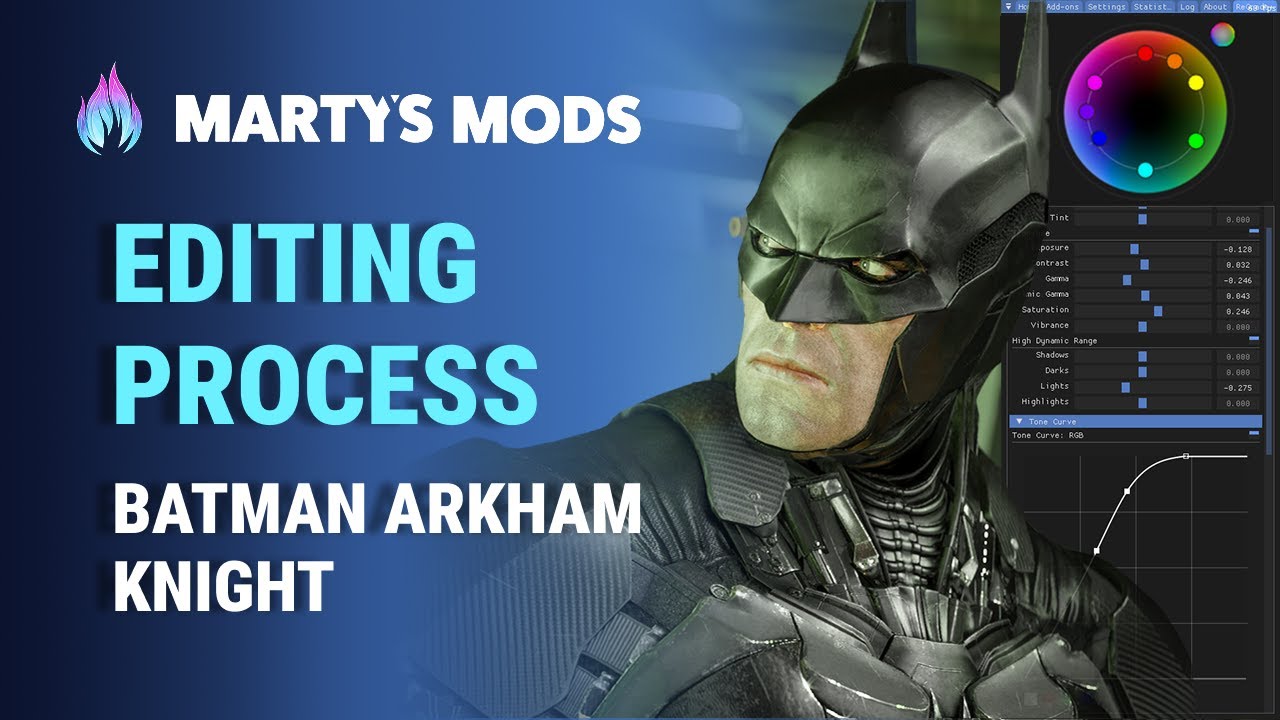 Enhancing BATMAN: Arkham Knight | Shaders by Marty's Mods