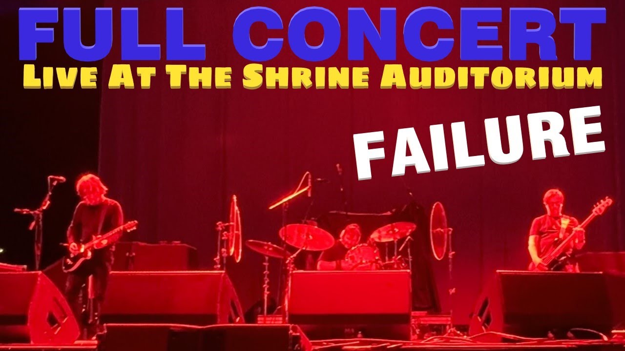 Failure (LIVE 4K) | Shrine Auditorium, Los Angeles - Oct 30, 2025