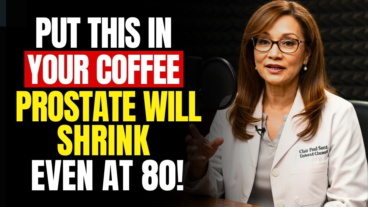 Urologists Put THIS in Your Coffee and Restore Prostate Size Even At 80 1080