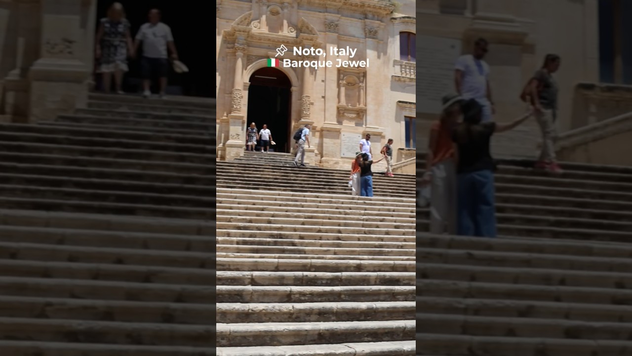 🇮🇹 Captivating Noto, Italy | 4K Walking Tour Through Baroque Perfection