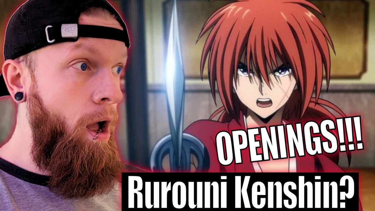 First Time Reacting to Rurouni Kenshin Openings REACTION!