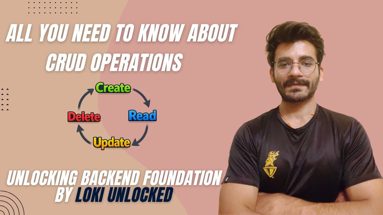 CRUD Operations Explained | Unlocking Backend Foundation #6