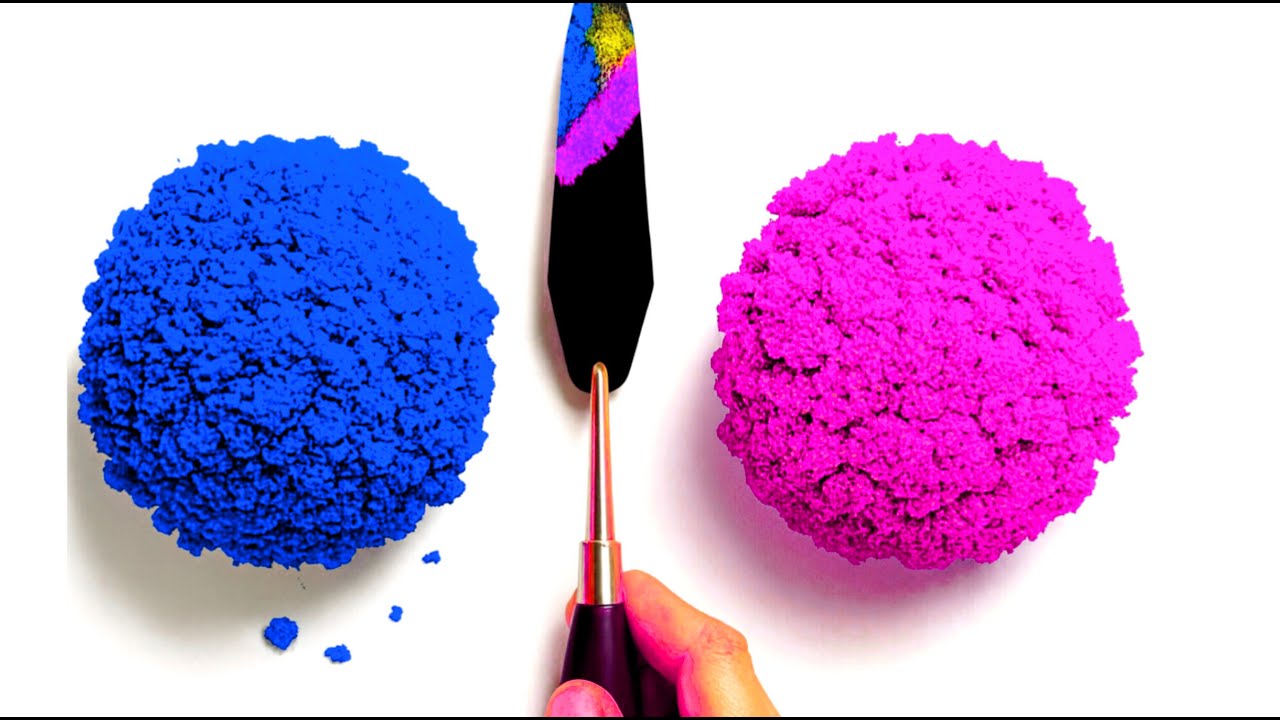 guessThe Final Color🎨Mixing  color Clay ,Mixing color powder|Satisfying video|Colormixing|ASMR