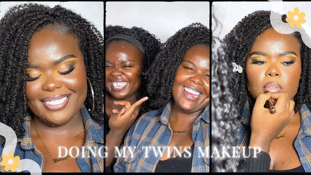 Meet my Twin Sister| Doing her makeup as we talk about our twin experiences ✨