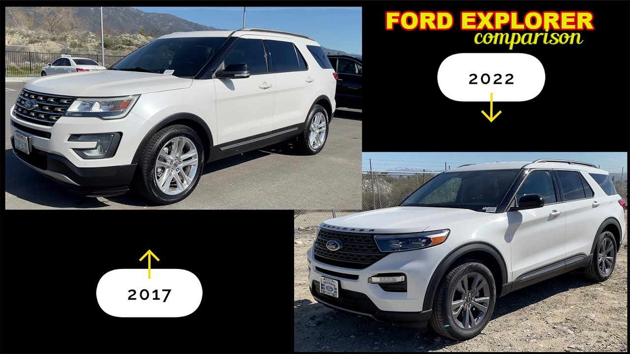 Ford Explorer: How much has changed from 2017 to 2022