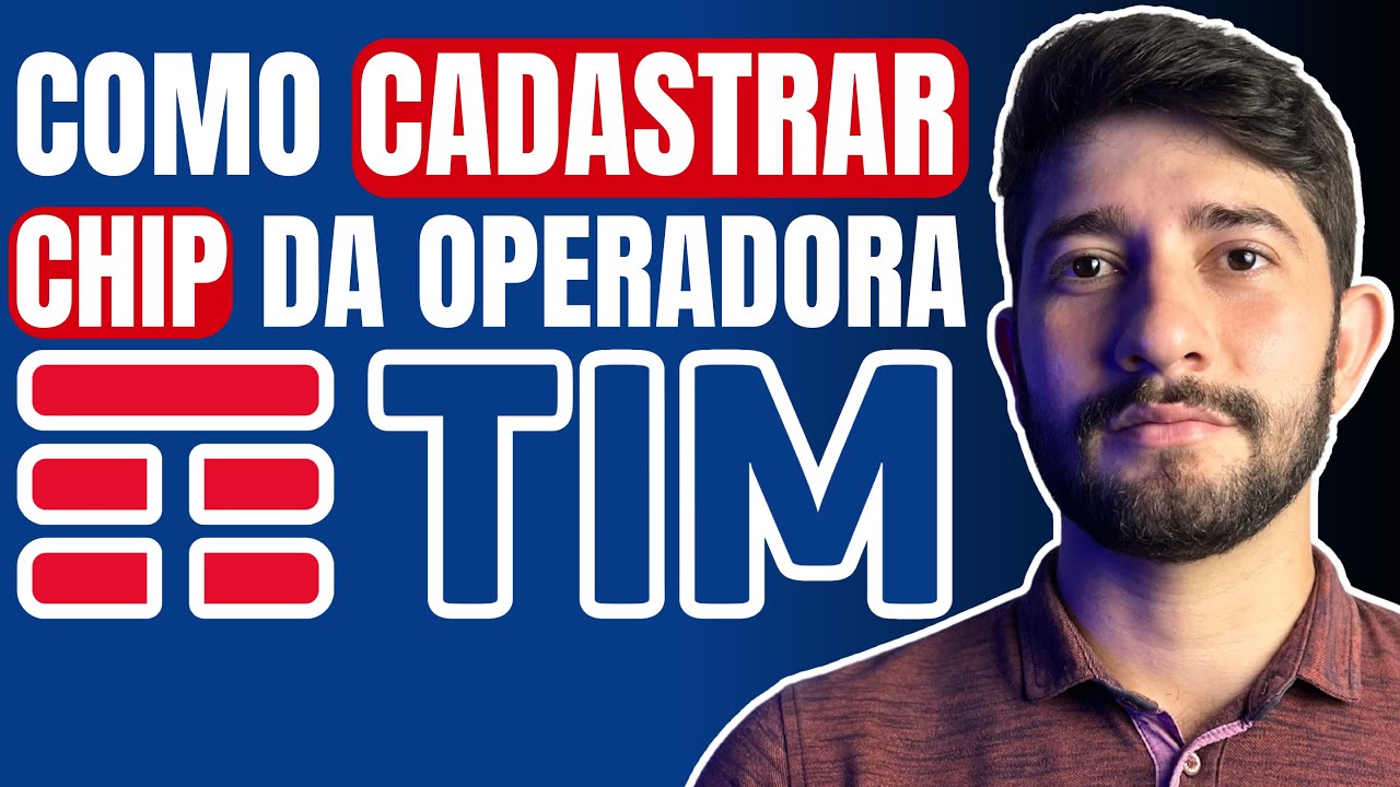 Como Cadastrar CHIP TIM (Rápido e Fácil)