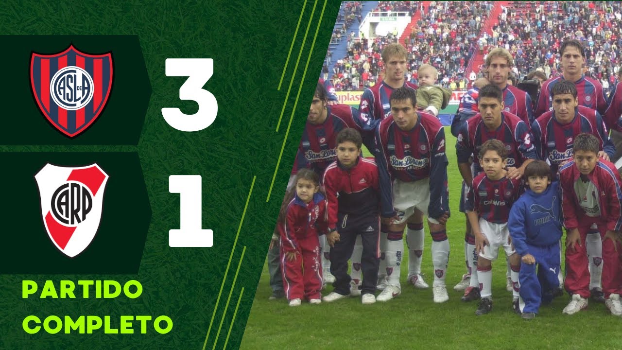 SAN LORENZO 3 RIVER PLATE 1 (Clausura 2005) Partido completo
