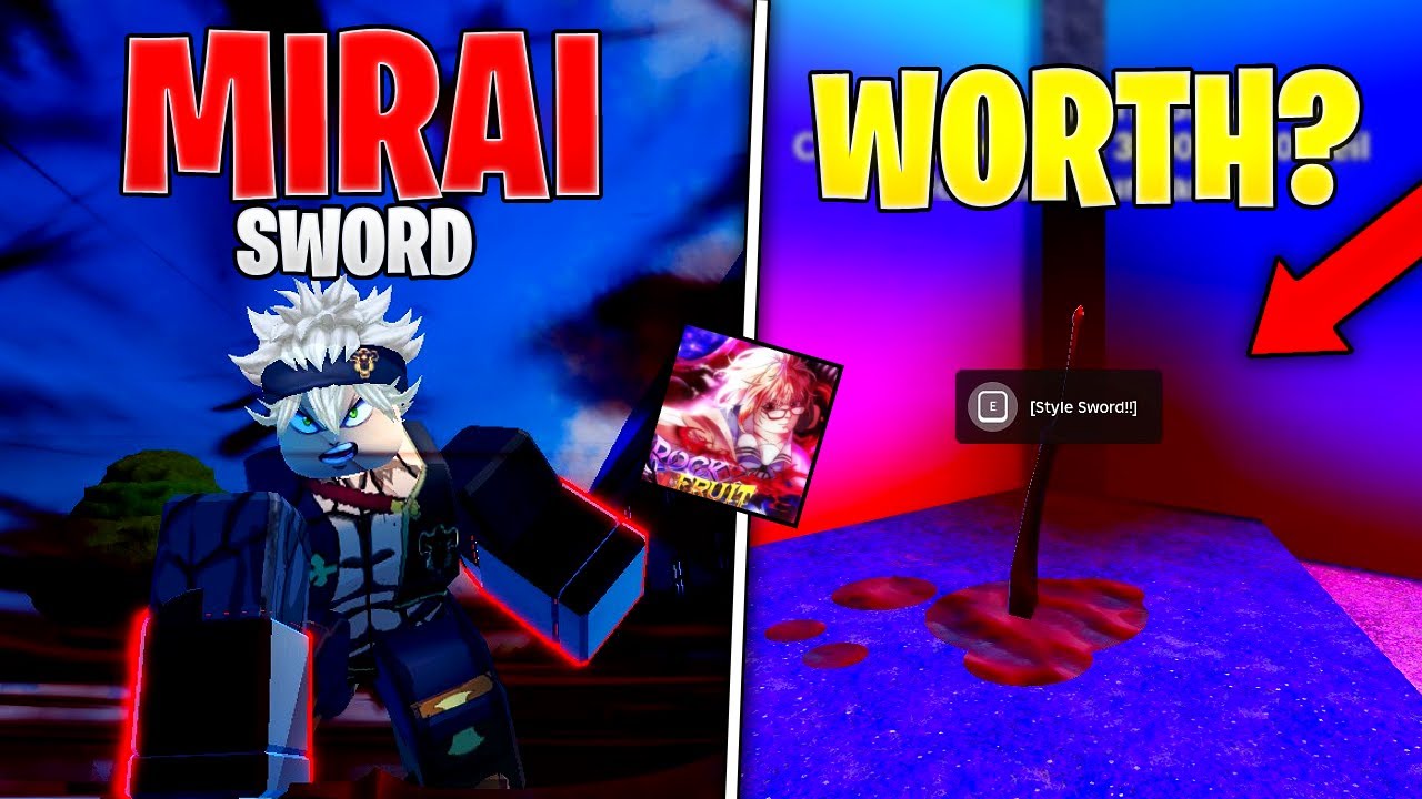 Rock Fruit | MIRAI SWORD! (Complete Guide + Showcase)