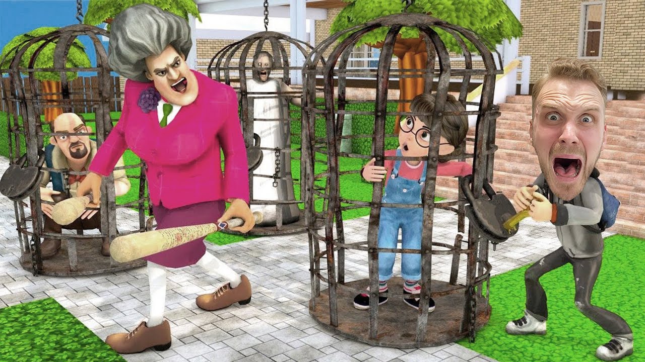 UNIŠTILI SMO LUDU UČITELJICU ZA SVA VREMENA! - Scary Teacher 3D