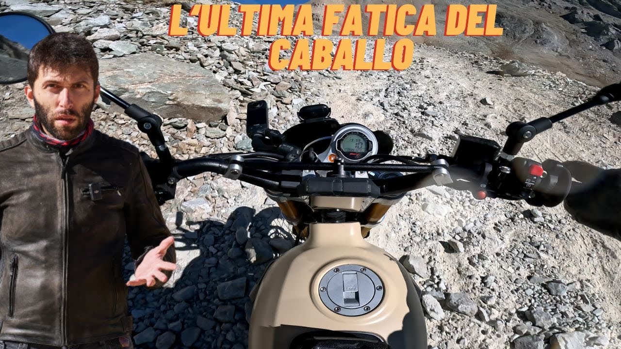 La STRADA STERRATA PIÙ ALTA d'ITALIA 🏔🥶 Colle del SOMMEILLER in MOTO