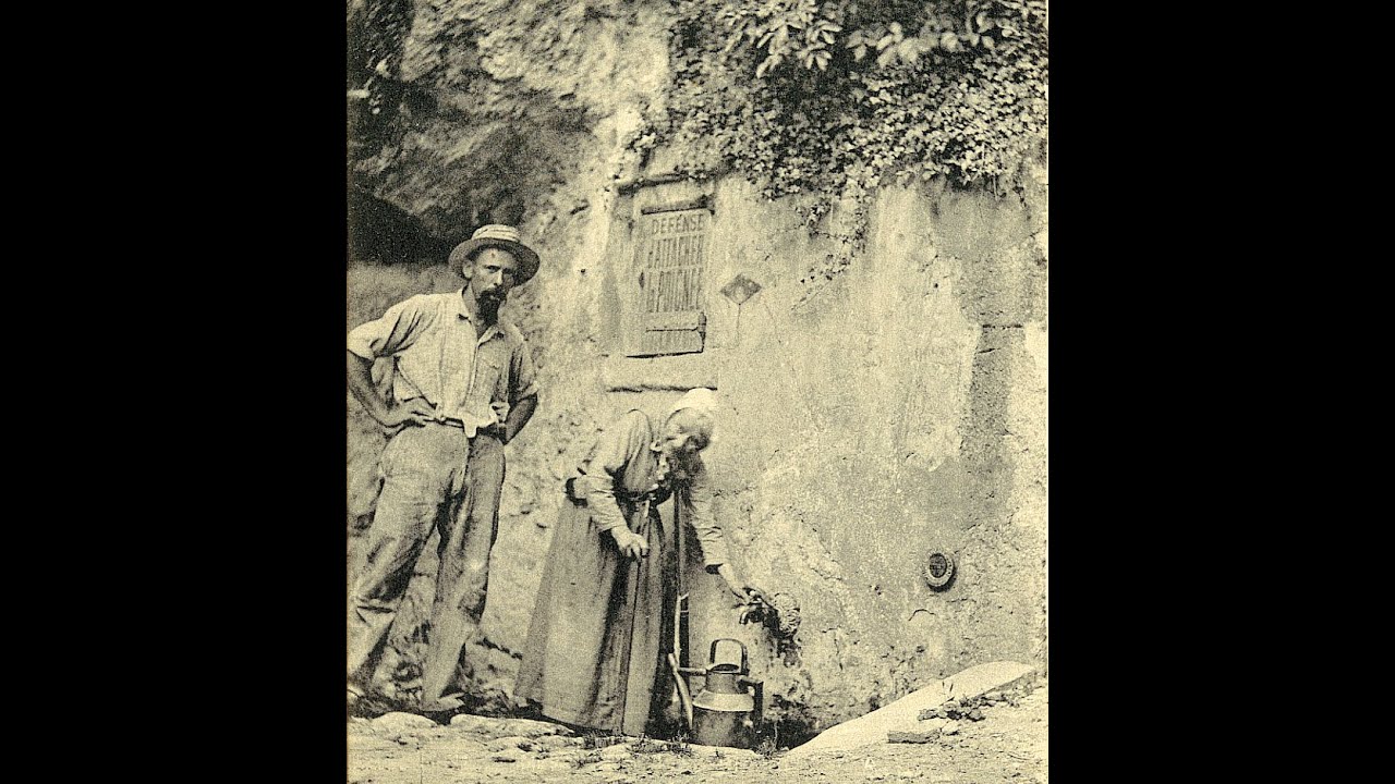 Quand l'eau n'arrivait pas au robinet