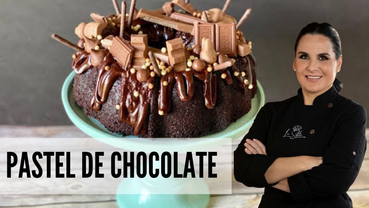El mejor PASTEL DE CHOCOLATE húmedo y esponjoso