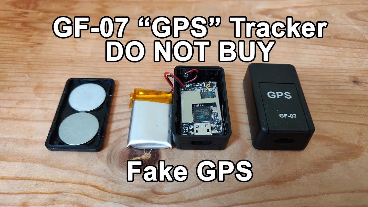 GF-07 GPS Tracker - Dismantle - Fake GPS - Do Not Buy!!