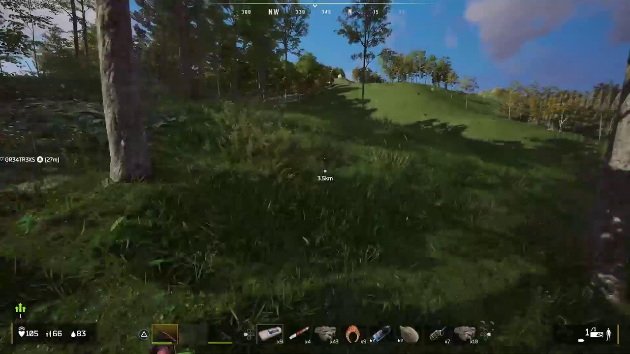 Deadside finding freshys and gearing them!