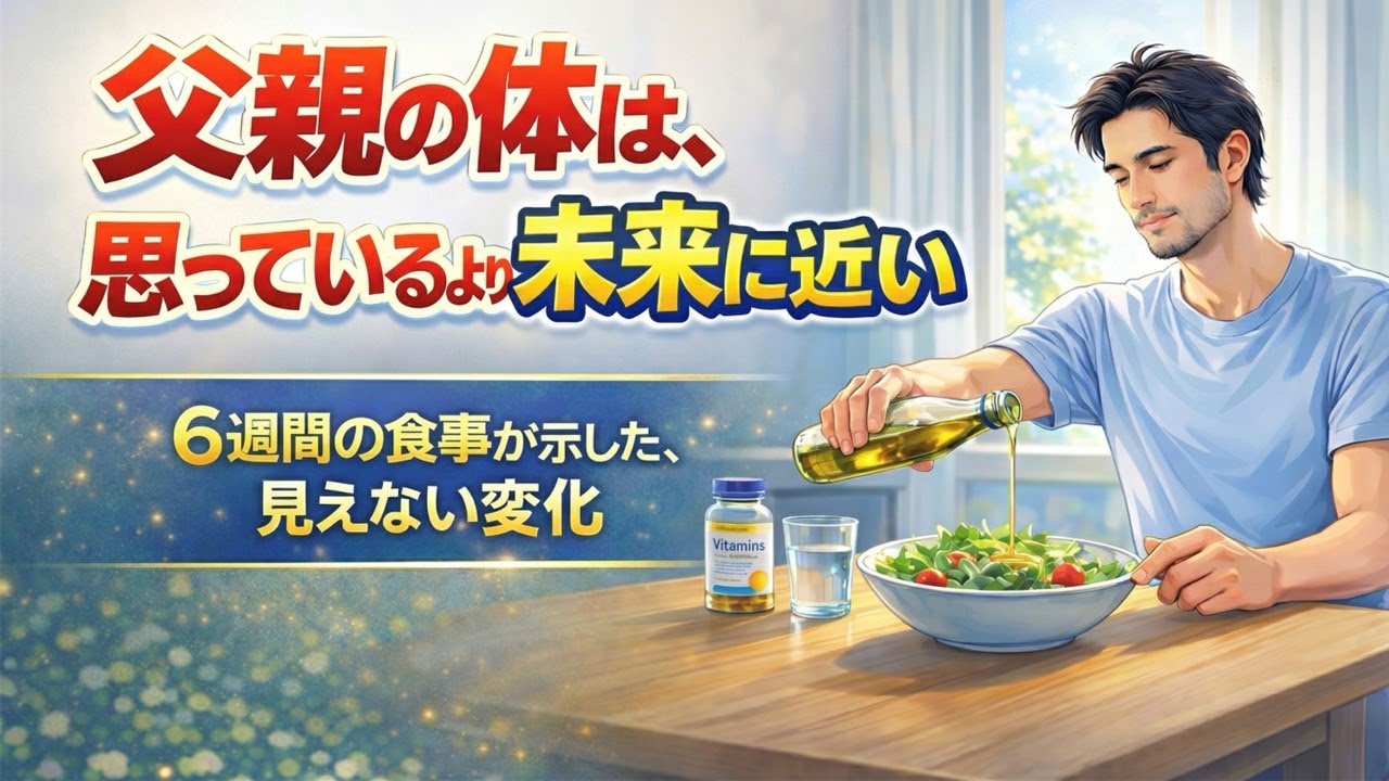 父親の健康に隠されたメッセージ―6週間の食事が示した、見えない変化