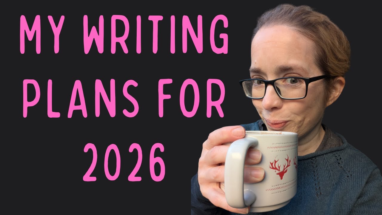 Writing goals for authors. My plans for 2026 #authortube