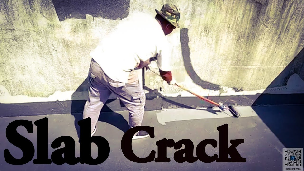 Slab Bocor 75 || Cara Buat Waterproof Slab Crack