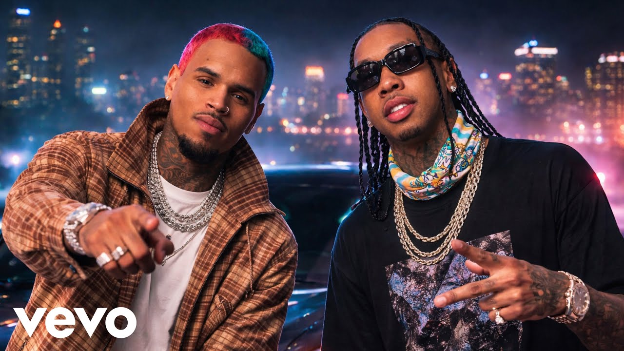 Песня в стиле Chris Brown ft. Tyga - Stay Right (Official Lyric Video).