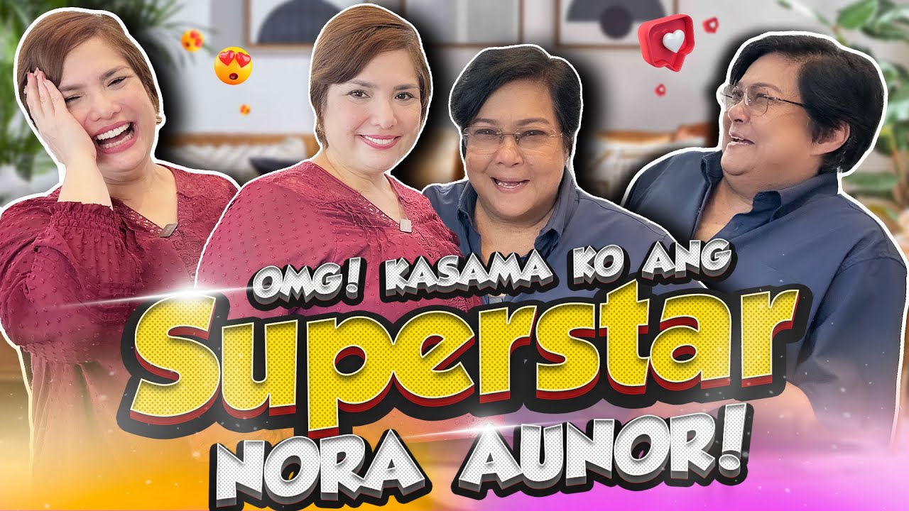 THE NEVER BEFORE HEARD CHIKA FROM THE SUPERSTAR NORA AUNOR! | Snooky Serna