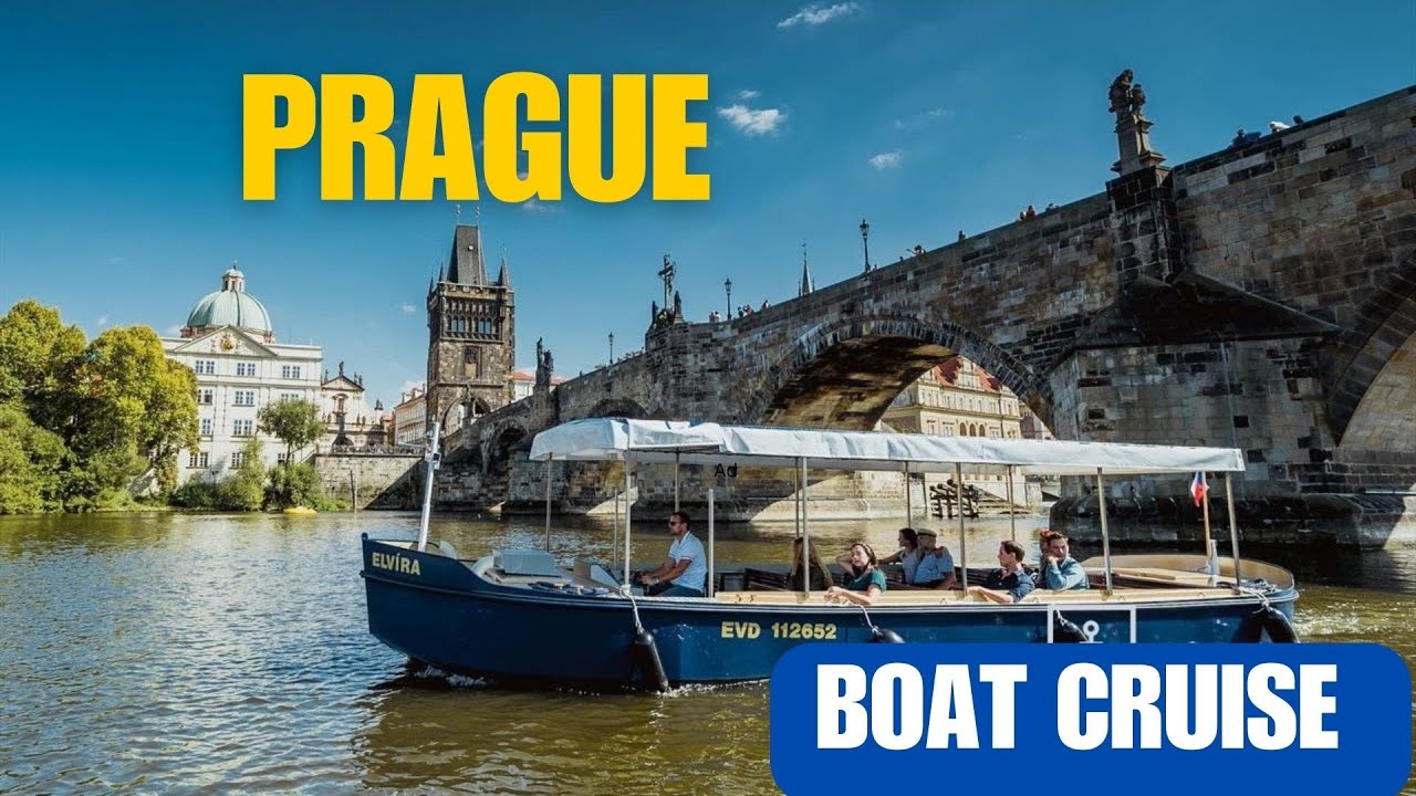 PRAGUE - cruising the Vltava River on an electric boat with PRAGUE BOATS | June 2024