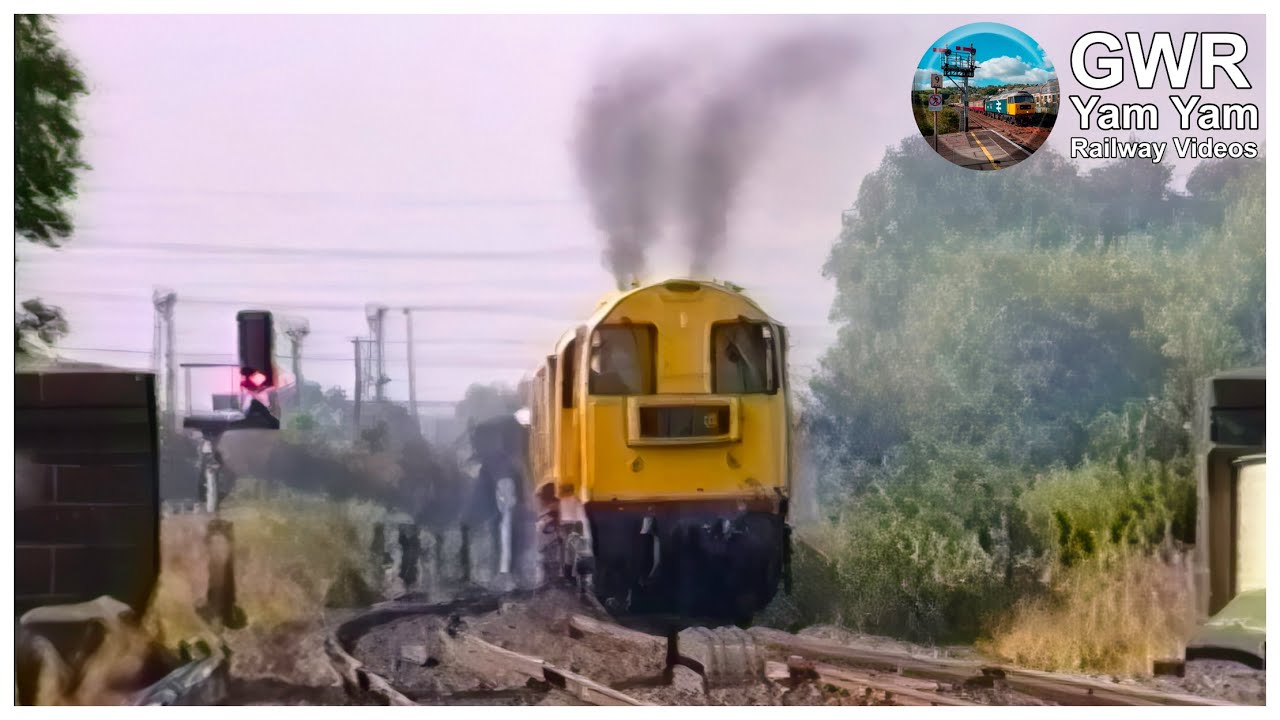 British Rail in the 1990s - Stenson Junction # 1 - 4k Remaster